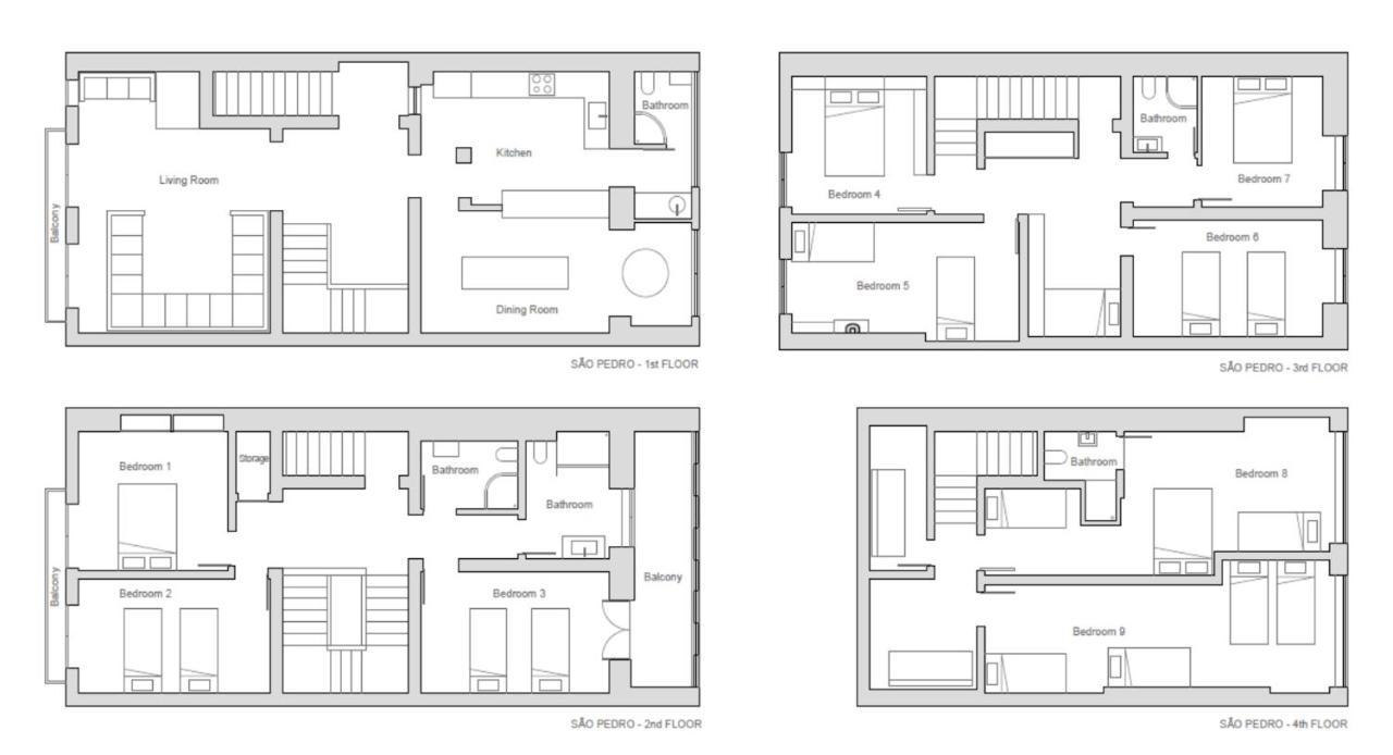 Sao Pedro 30 Guests Apartment Lisbon Exterior photo